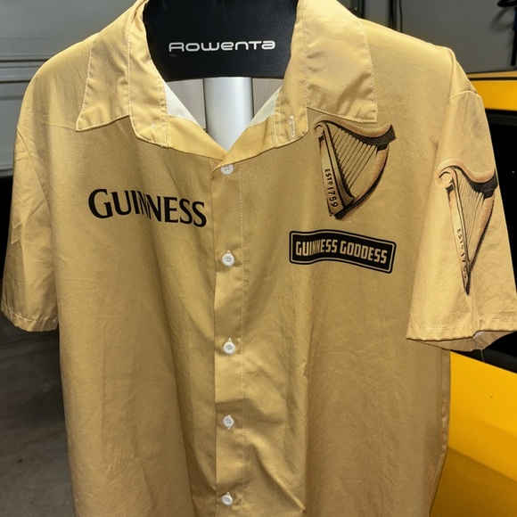 Gold Guinness Shirt - Picture 2 of 3